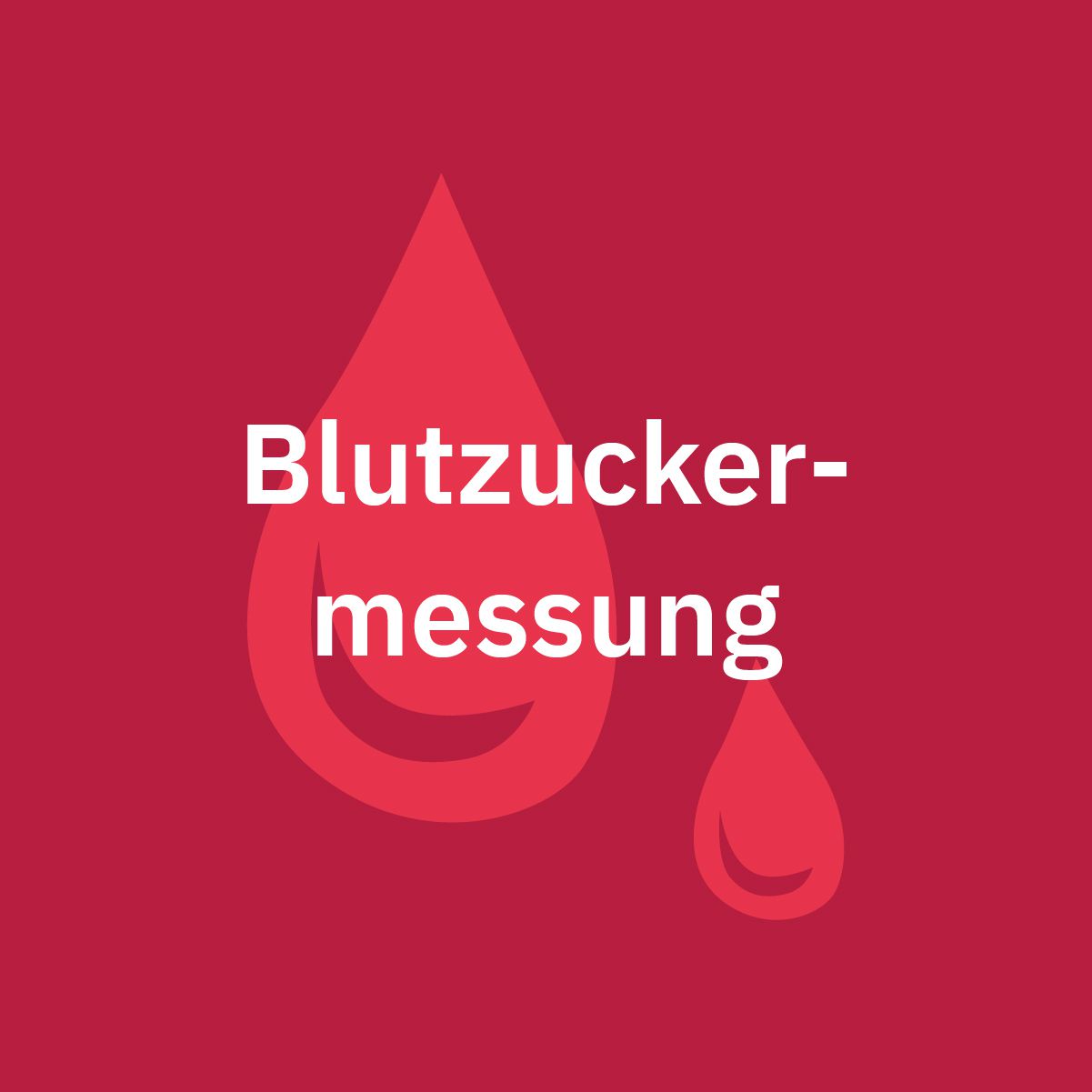 Blutzucker-Messung