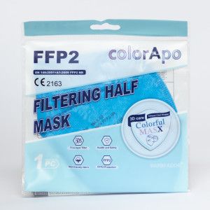 FFP2 Mundschutz Blau